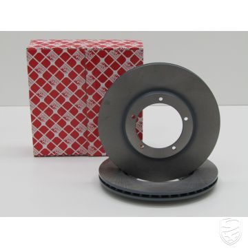 Jeu 2x disque de frein, essieu avant, gauche+droite pour Porsche 911 '69-'83 930 914/6 924 944
