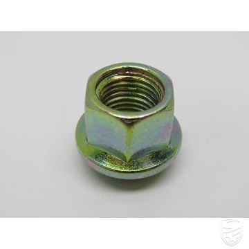 1x Wielmoer , Porsche Style, zink, M14x1.5 mm, kogelzitting voor Porsche 356 911 '67-'77 914 924