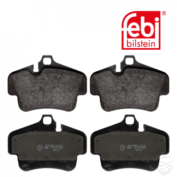 Remblokkenset, achteras voor Porsche 997 996Turbo 987 Boxster/Cayman