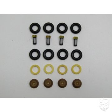 4x gasket set for Porsche 924 S 944 from '86- Turbo injection nozzles O-ring