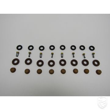 8x gasket set for Porsche928 S4 GT GTS 5.0 injectors + filter