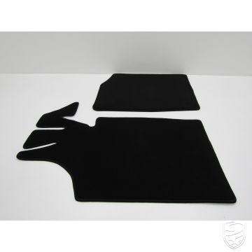 Set vloermatten (2 st.) zwart voor Porsche 914