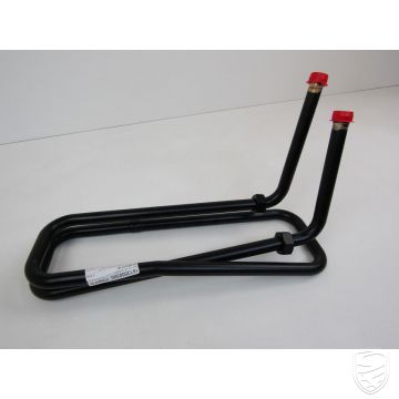 Oil cooler "snake type", brass, painted for Porsche 911 '74-'79