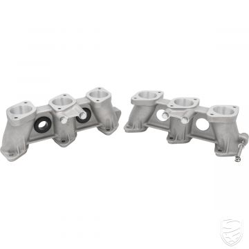 Carburettor/MFI Intake manifold set 46x42 mm for Porsche 911 '74-'83