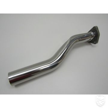 Intermediate pipe, Stainless Steel, polished for Porsche 911 '76-'83 / 911 Turbo '78-'89
