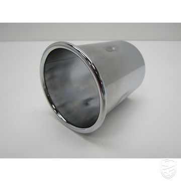 Exhaust tip, chrome for Porsche 911 '74-'89