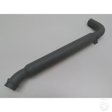 Tail pipe with damper for exhaust box 021251101K/E for Porsche 914 1,7L