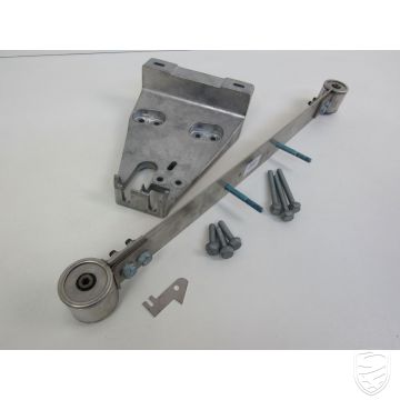 Montageset voor montage van een 2,7L - 3,2L-uitlaatdemper op een 2,5L Porsche 986 Boxster
