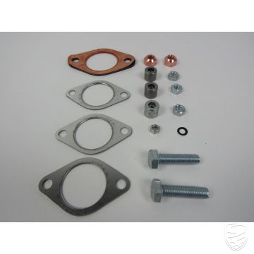 Kit de montage pour échangeur de chaleur (4 joints, boulons et écrous) pour Porsche 911 '63-'76