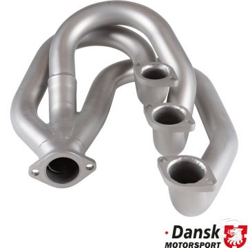 Collecteur d'échappement gauche sans fonction chauffage, Ø extérieur 45 mm, inox pour Porsche 911 '64-'77