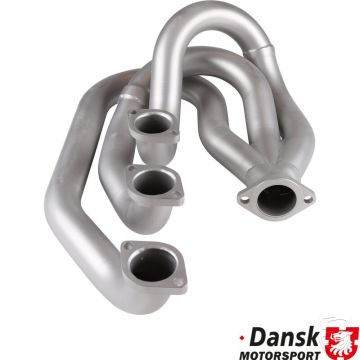 Exhaust racing heat exchanger without heating function, Ø45 mm outside, stainless steel, right for Porsche 911 '64-'77