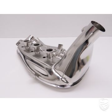 Echangeur de chaleur gauche, Inox pour Porsche 911 '72-'76