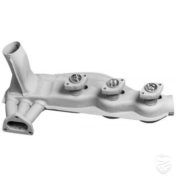 Echangeur de chaleur, Peint, gauche=droite pour Porsche 911Turbo '75-'83