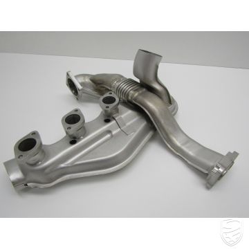 Echangeur de chaleur gauche, Inox pour Porsche 964 C2/C4 