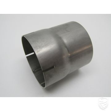 Connecting piece SSI, between heater control box and heater hose, stainless steel for Porsche 911 '74-'86