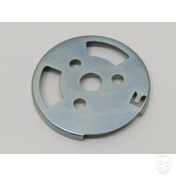 Plaque de contact de la colonne de direction, pour bouton de klaxon Butterfly-/Hockey Puck pour Porsche 911 '63-'73  912 914