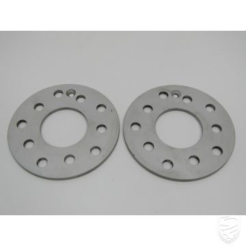 Wheel spacer set (2x 7 mm) for Porsche 356 C 911 '63-'89 912 964 993