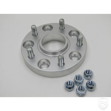1x Wheel spacer 25mm with studs and nuts for Porsche 356C 911 '63-'89 912 964 993