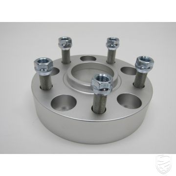 1x Wheel spacer, 38mm with studs and nuts for Porsche 356 C 911 964 993 912