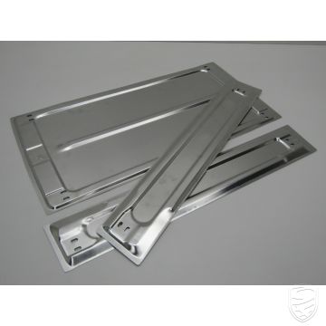 Verstevigingsplatenset in aluminium voor Targadak (3 st.) voor Porsche 911 '67-'89 912 964
