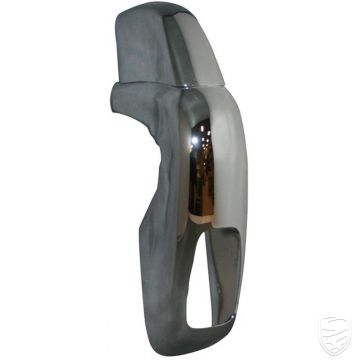 Bumper horn with cut-out for tail pipe, rear, left for Porsche 356 B/C