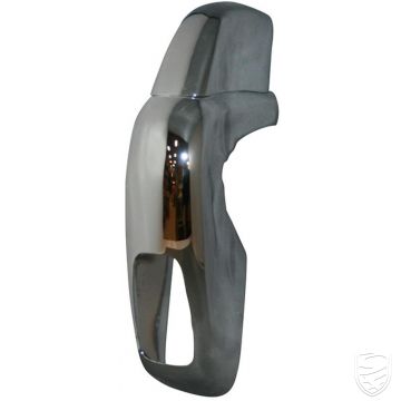 Bumper horn with cut-out for tail pipe, rear, right for Porsche 356 B/C
