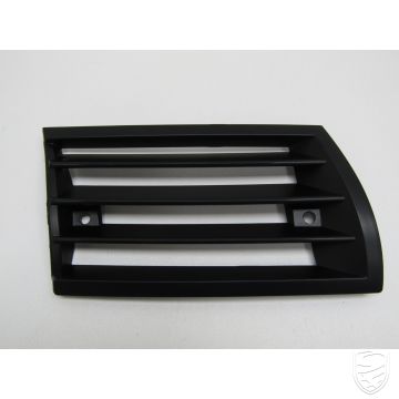Rooster, grill, vooraan rechts, kunststof, zwart voor Porsche 911 '69-'73