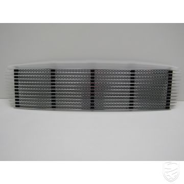Luchtinlaatrooster, grill voor motorkap, achterklep, zilver voor Porsche 911 '72-'73