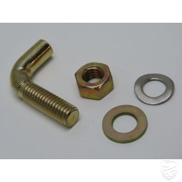 Hook set for bonnet lock for Porsche 914
