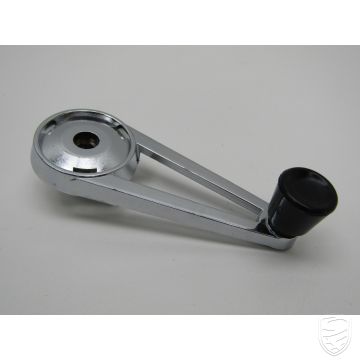 Raamzwengel chrome, links=rechts voor Porsche 911 '63-'67