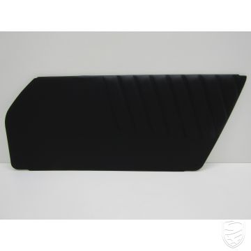 Deurbekleding, zwart vinyl, rechts voor Porsche 911 '74-'89