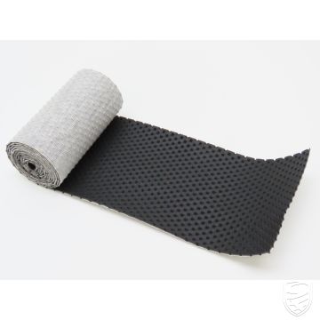 Dashboard trim, basket weave, vinyl, black for Porsche 911 '69-'71 912