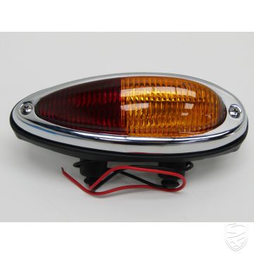 Achterlicht met rubberen afdichting, rechts voor Porsche 356 A/B/C