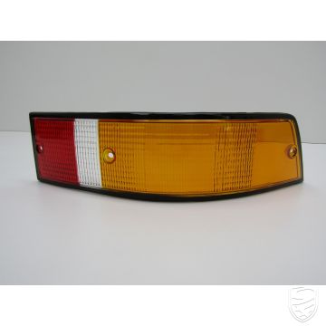 Lens for tail light, right, for Porsche 911 '73-'89