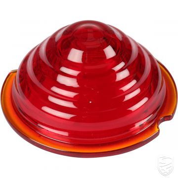 1x Achterlichtglas rood voor Porsche 356 pre-A/A '52-'56