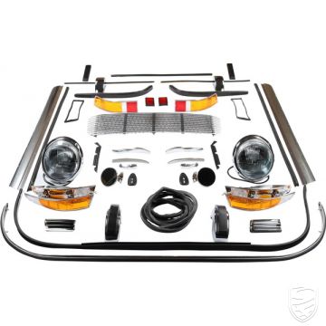 Toebehoren voor restauratie set voor Porsche 911 '69-'73 / Backdate set voor Porsche 911 '74-'89 964