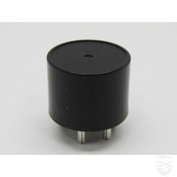 Relais, zwart, rond voor Porsche 911 '70-'89 914/4