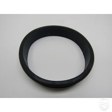 Rubberen afdichtring (100 mm) zwart, voor snelheidsmeter/kombiinstrument voor Porsche 911 '70-'84 914