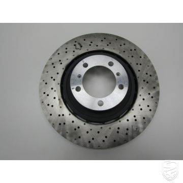 Remschijf, vooras, links, SEBRO voor Porsche 991 Turbo