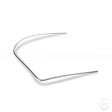 Baguette chromée, pare-brise, gauche pour Porsche 911 '65-'79