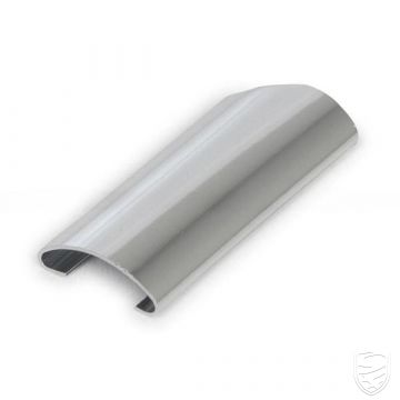 Embout pour baguette chromée, vitre arrière, droite pour Porsche 911 Targa '65-'79