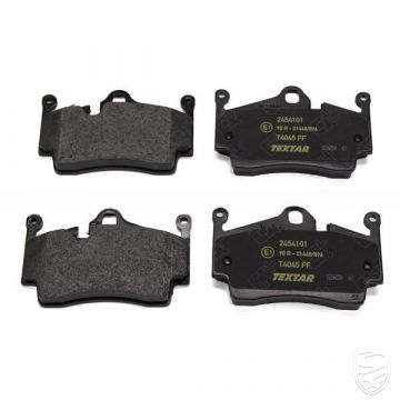 Brake Pad Set TEXTAR rear axle for Porsche 718 981 987 Boxster/Cayman
