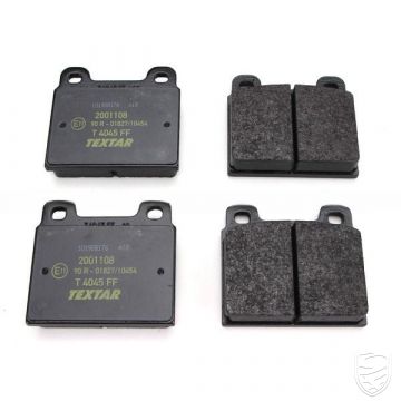 Kit de plaquettes de frein TEXTAR essieu avant pour Porsche 911 '69-'77