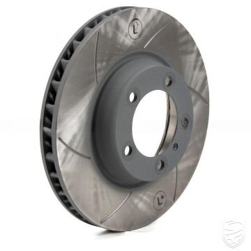 Remschijf SEBRO, gegroefd, vooras, links voor Porsche 991.2 718 Boxster Cayman