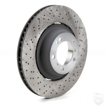 Remschijf SEBRO achteras links voor Porsche 991 Turbo