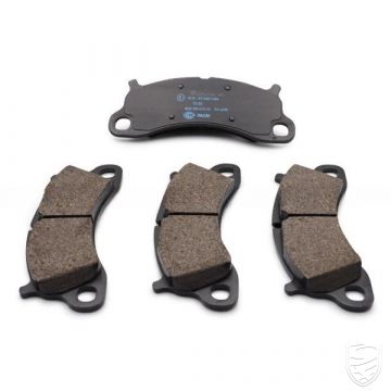 Remblokkenset HELLA PAGID vooras voor Porsche 991 Carrera S 981 Spyder