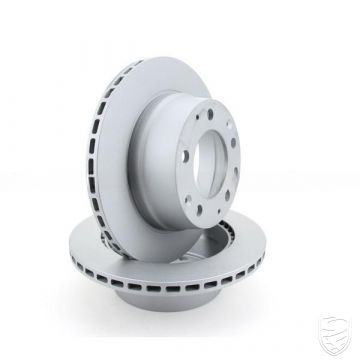 Set 2x brake disc ZIMMERMANN, rear axle, left+right for Porsche 911 '69-'83 930Turbo '75-'77
