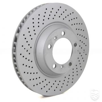 Remschijf ZIMMERMANN vooras links voor Porsche 997GT3 996GT3