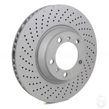 Remschijf ZIMMERMANN vooras links voor Porsche 997 Turbo
