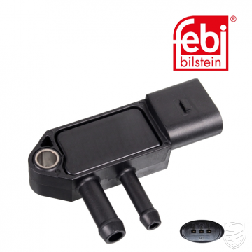 Druksensor voor uitlaatgas voor Porsche 95B Macan 958 Cayenne 970 Panamera
